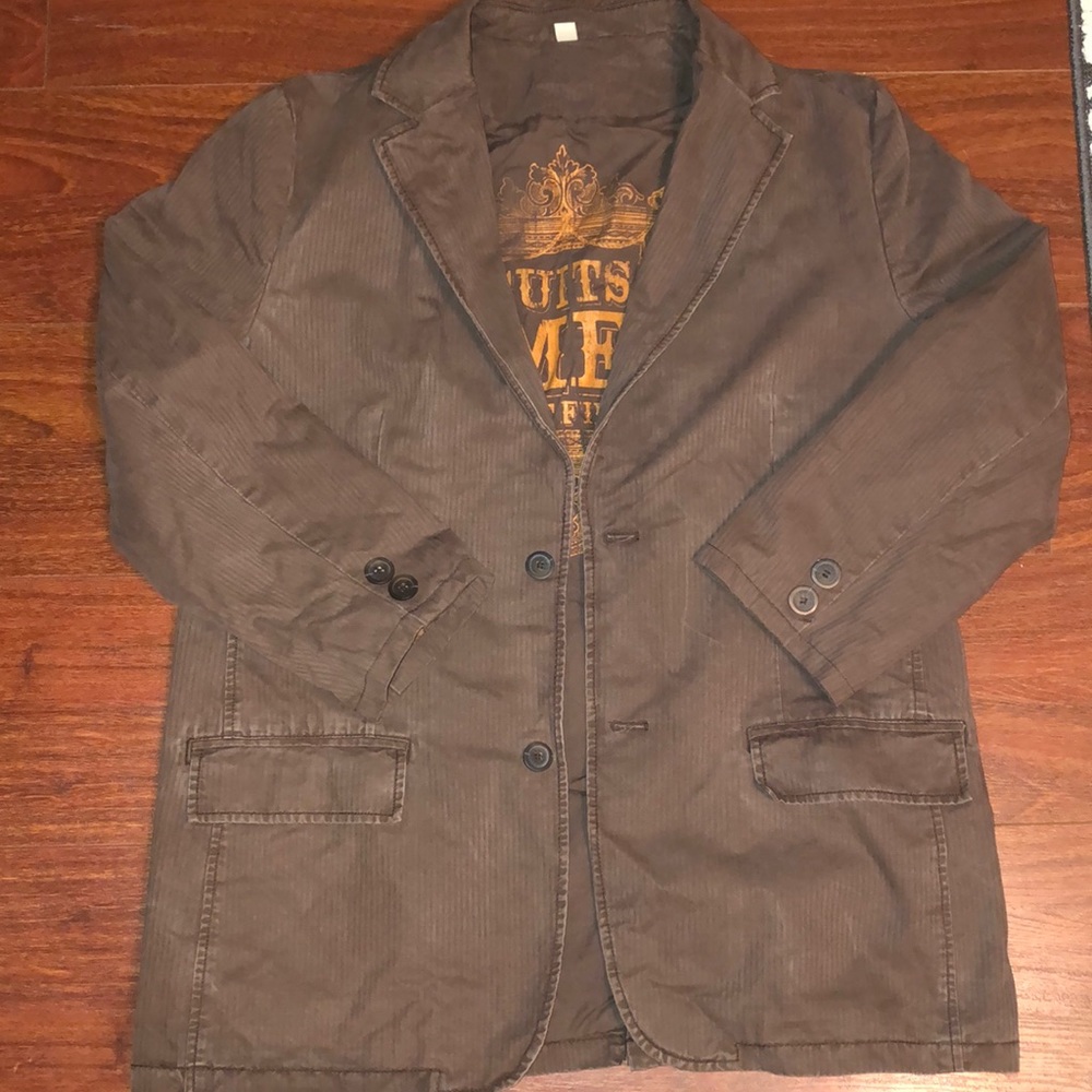 Men’s large brown Massimo blazer